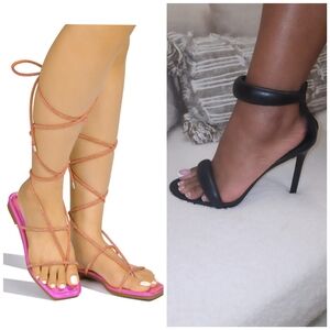 Elegant Black Heels & Sandals